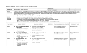 Bikol Studies for Teacher Education Syllabus
