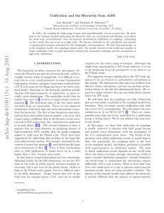 Unification and Hierarchy in AdS5: Gauge Coupling Running