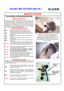 Gas Regulator Safety: DOs & DON'Ts for Oxygen and Oil