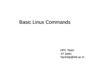 Linux Command Line Lab Exercise