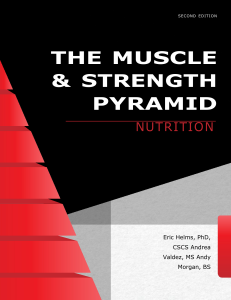The Muscle & Strength Pyramid: Nutrition (2nd Ed.)
