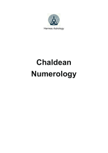 Chaldean Numerology: A Beginner's Guide