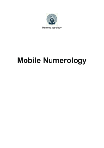 Mobile Numerology Guide: Calculate Your Number's Energy