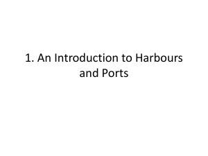 Introduction to Harbours and Ports