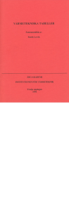 Thermotechnical Tables: Thermophysical Properties of Water, Steam, Air, and More