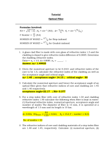 Optical Fiber Tutorial: Problems & Solutions