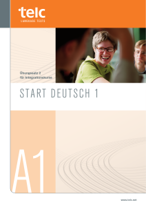 telc Start Deutsch 1 A1 &Uuml;bungssatz 2