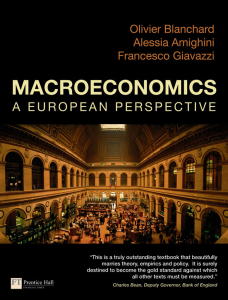 Macroeconomics: A European Perspective Textbook