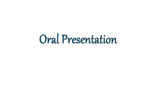 Oral Presentation Guide: Structure & Delivery Tips