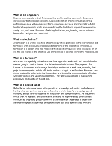 What is an Engineer? Definitions of Engineering Roles