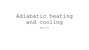 Adiabatic Heating and Cooling: Atmospheric Science Explained