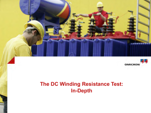 DC Winding Resistance Test: In-Depth Guide