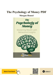 The Psychology of Money Summary by Morgan Housel