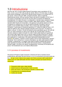 Introduzione all'analisi fondamentale dei titoli azionari