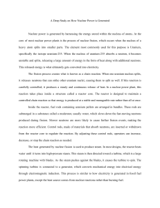 How Nuclear Power is Generated: A Deep Study