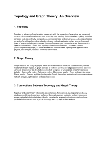 Topology and Graph Theory: An Overview