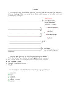 How to Write a Speech: Structure, Techniques & Exercises
