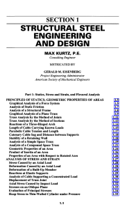 Structural Steel Engineering and Design Textbook