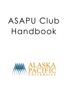 ASAPU Club Handbook: APU Student Organization Guide