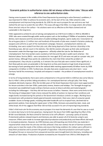 Hitler's Economic Policies: Successes and Failures