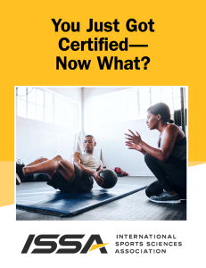You Just Got Certified&mdash;Now What? A Guide for New Personal Trainers