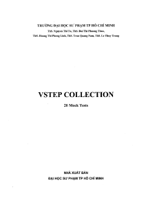 VSTEP Collection: 20 Mock Tests for English Proficiency