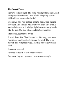 The Secret Power: A Story of Courage and Self-Acceptance