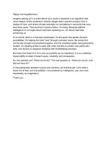 AI: Enhancing Humanity's Future