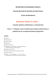 Instru&ccedil;&atilde;o T&eacute;cnica 25/2025: Prote&ccedil;&atilde;o contra inc&ecirc;ndio para tanques