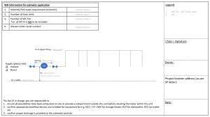 WSI Submeter Application Form