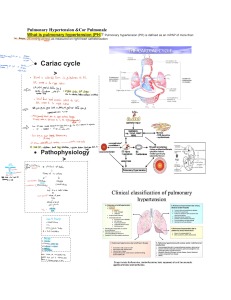 Pulmonary Hypertension & Cor Pulmonale: Medical Guide