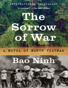 The Sorrow of War: Vietnam War Novel by Bao Ninh