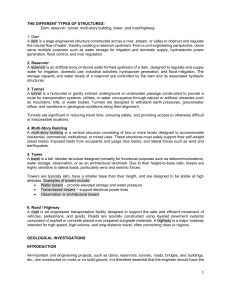 Civil Engineering Structures & Geological Investigations