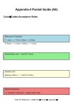 ASME Appendix 4 Pocket Guide Acceptance Rules