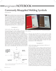 Commonly Misapplied Welding Symbols Explained