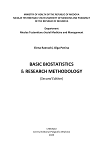Basic Biostatistics & Research Methodology Textbook