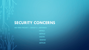 Security Concerns Mid-Term Project