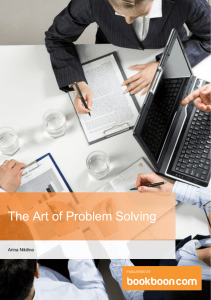 The Art of Problem Solving: A Guide to Effective Strategies
