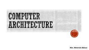 Computer Architecture: Fundamentals & Advanced Topics