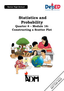 Statistics Module 16: Constructing a Scatter Plot