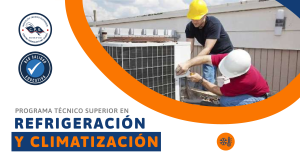 Programa T&eacute;cnico Superior en Refrigeraci&oacute;n y Climatizaci&oacute;n