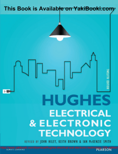 Hughes Electrical & Electronic Technology 12th Ed Textbook
