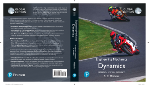 Engineering Mechanics: Dynamics 15th Edition Textbook