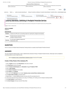 Safelisting Proofpoint Security Awareness Training in Proofpoint Protection Services