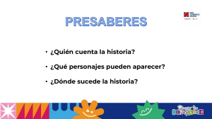 PRESABERES: Elementos de la narraci&oacute;n