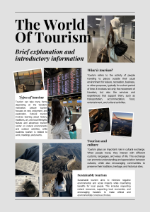 The World of Tourism: An Introduction