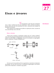 Eixos e &aacute;rvores - Aula 27