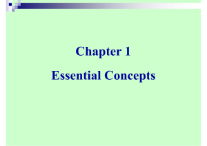 Chapter 1: Essential Concepts of Heat Transfer