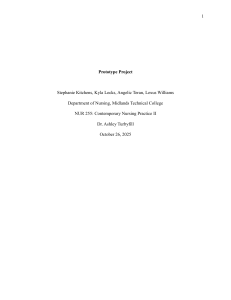 Pneumothorax Prototype Project