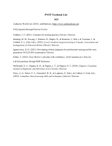 2025 Nursing Textbook List